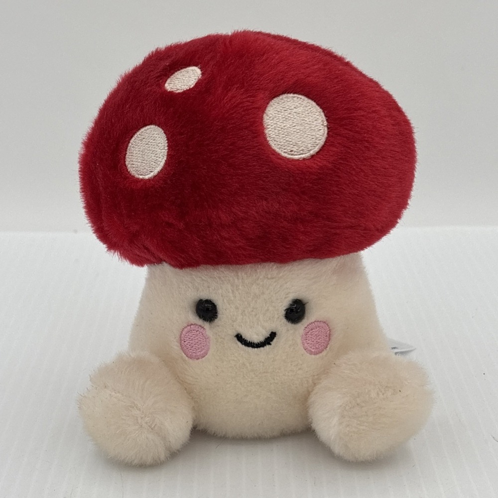 Aurora Palm Pals Amanita Mushroom 5" #33767 Plush Stuffed Animal Toy
